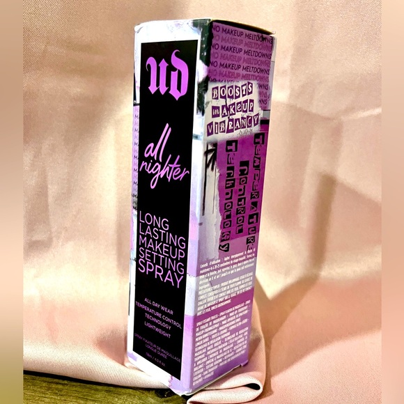 Urban Decay Cosmetics All Nighter Waterproof Makeup Setting Spray NWT Full Size - Picture 2 of 3